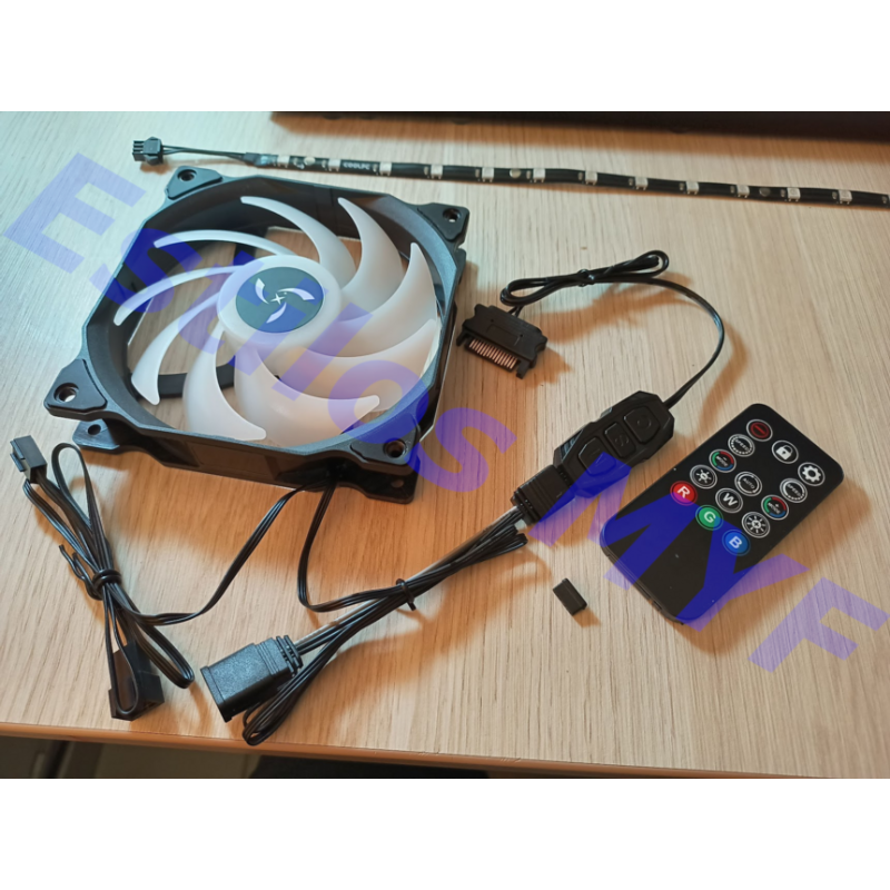 Controlador Argb 5v Tres Pines Gamer Con Control Remoto