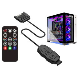 Controlador Argb 5v Tres Pines Gamer Con Control Remoto