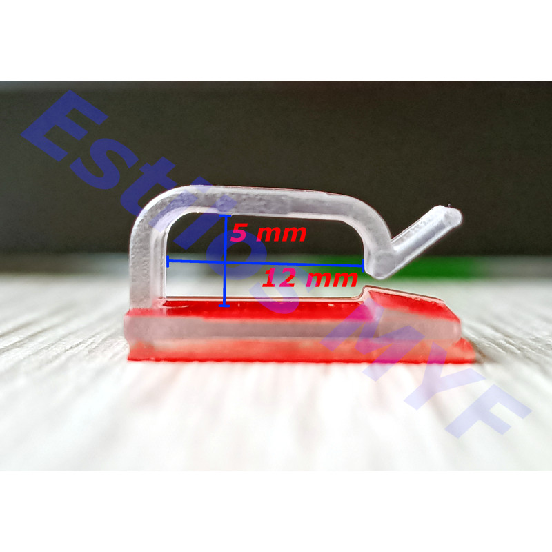 Organizador cables con adhesivo 50 unidades