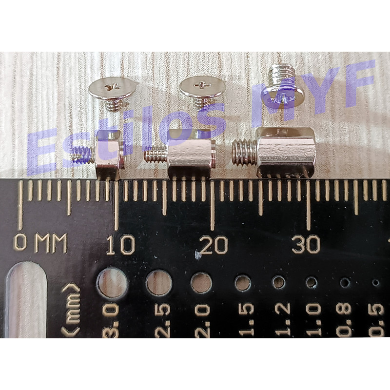 Tornillo M2 Kit De Montaje Para Disco Nvme Ssd X 3 Pcs