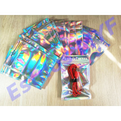 Bolsa 10x15 Cierre Hermetico Metalizada reutilizable