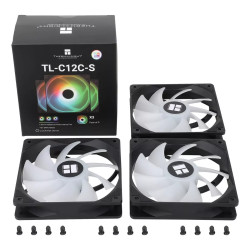 Thermalright Kit 3 Ventiladores Argb 120mm Gamer Leds Argb