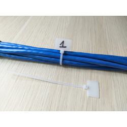 Marquillas Plasticas Organizador Cables X 20 Piezas