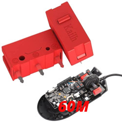 Switch Interruptor Mouse KAILH 60m Click X2 Compatible Omron