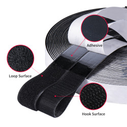 Cinta Velcro Adhesivo 1 Metro X 2 Cm Ancho