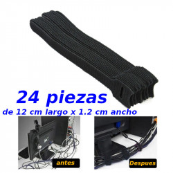 Velcro Cintas Correas Amarracables X 12
