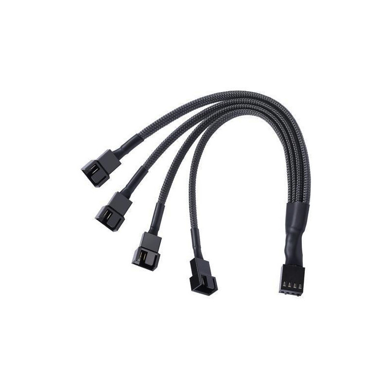 Cable hub PWM 4 Pines Splitter Cooler Para 4 Ventiladores