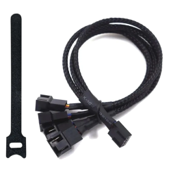 Cable hub PWM 4 Pines Splitter Cooler Para 4 Ventiladores